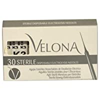 AGUJAS DE DEPILACIÓN ELÉCTRICA VELONA K3-30 Unidades